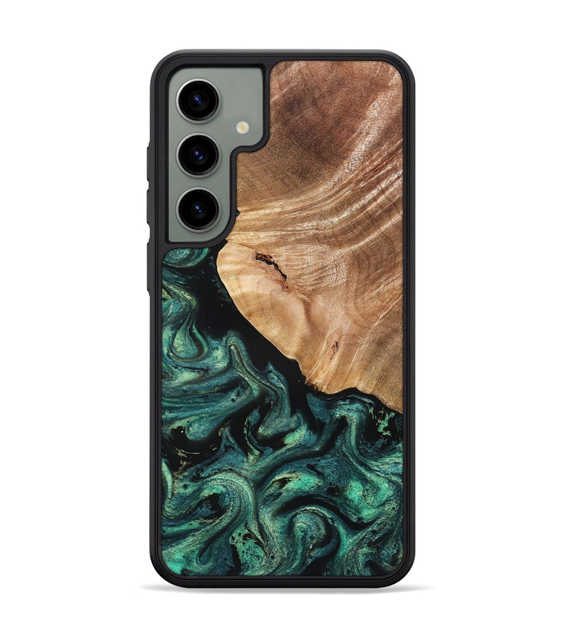 Galaxy S24 Plus Wood Phone Case - Jeffry (Green, 827533)