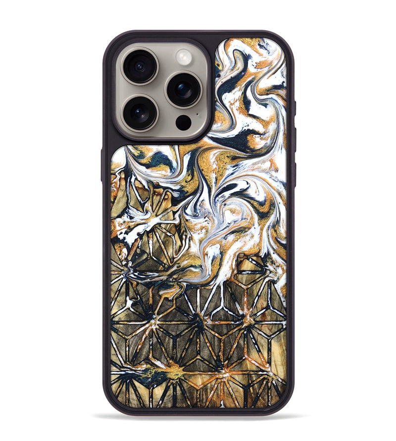 iPhone 15 Pro Max Wood Phone Case - Tosha (Pattern, 827534)