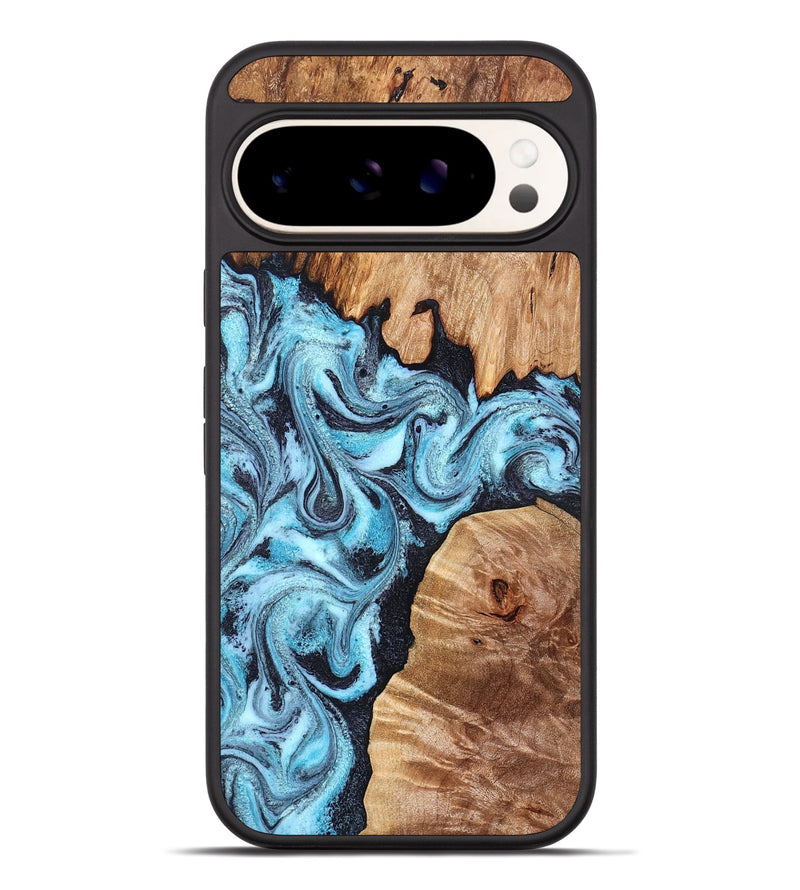 Pixel 9 Pro XL Wood Phone Case - Dillan (Blue, 827535)