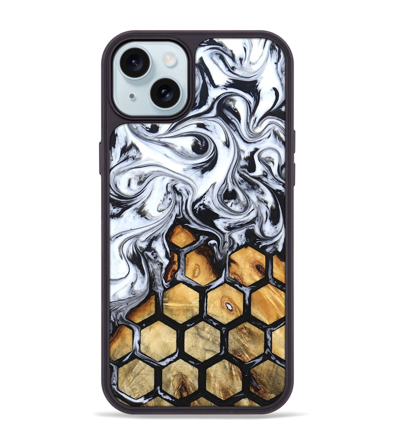 iPhone 15 Plus Wood Phone Case - Briggs (Pattern, 827537)