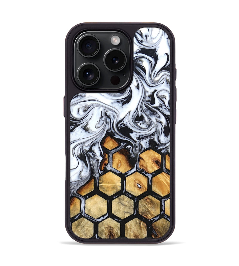 iPhone 16 Pro Wood Phone Case - Briggs (Pattern, 827537)
