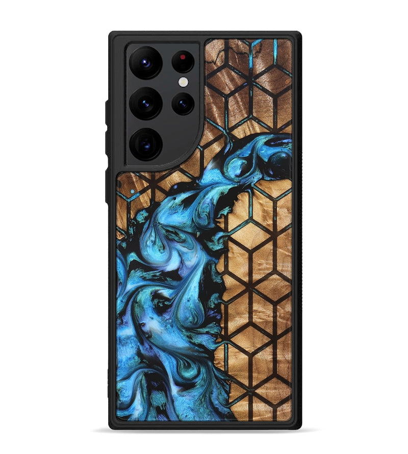 Galaxy S22 Ultra Wood Phone Case - Milo (Pattern, 827538)