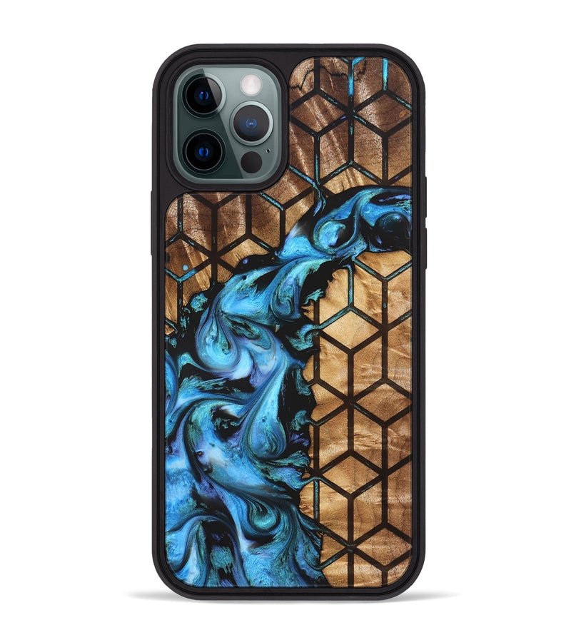 iPhone 12 Pro Max Wood Phone Case - Milo (Pattern, 827538)