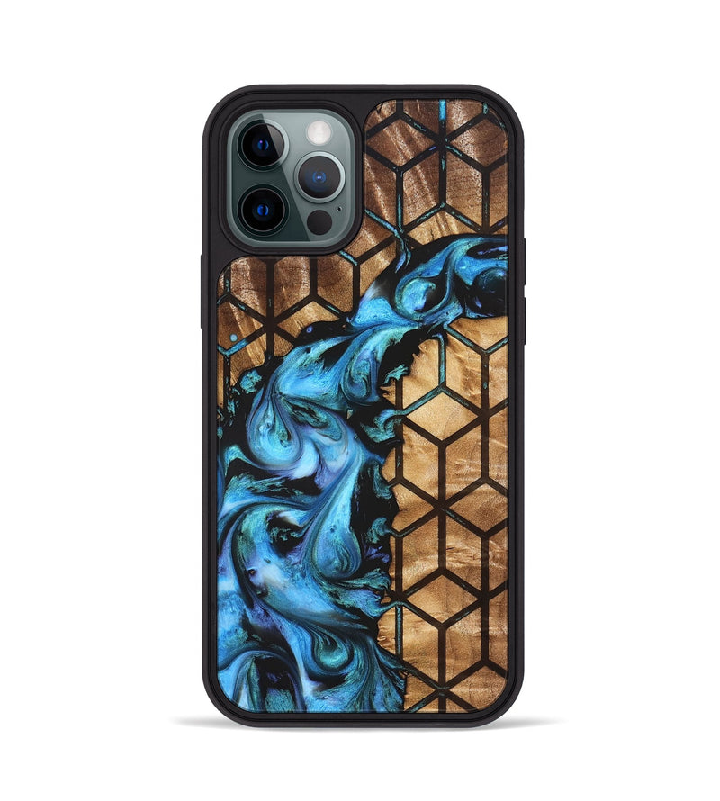 iPhone 12 Pro Wood Phone Case - Milo (Pattern, 827538)