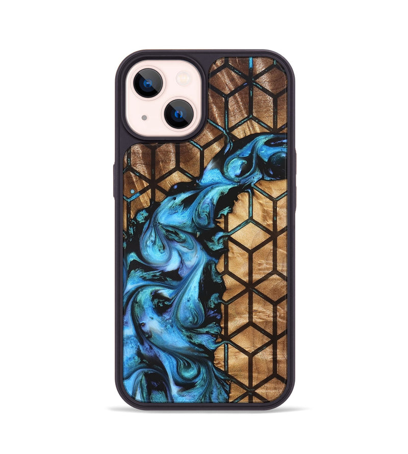 iPhone 14 Wood Phone Case - Milo (Pattern, 827538)