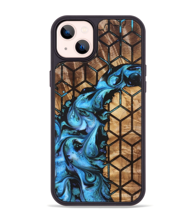 iPhone 14 Plus Wood Phone Case - Milo (Pattern, 827538)