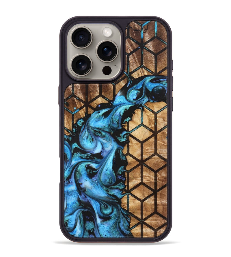 iPhone 16 Pro Max Wood Phone Case - Milo (Pattern, 827538)