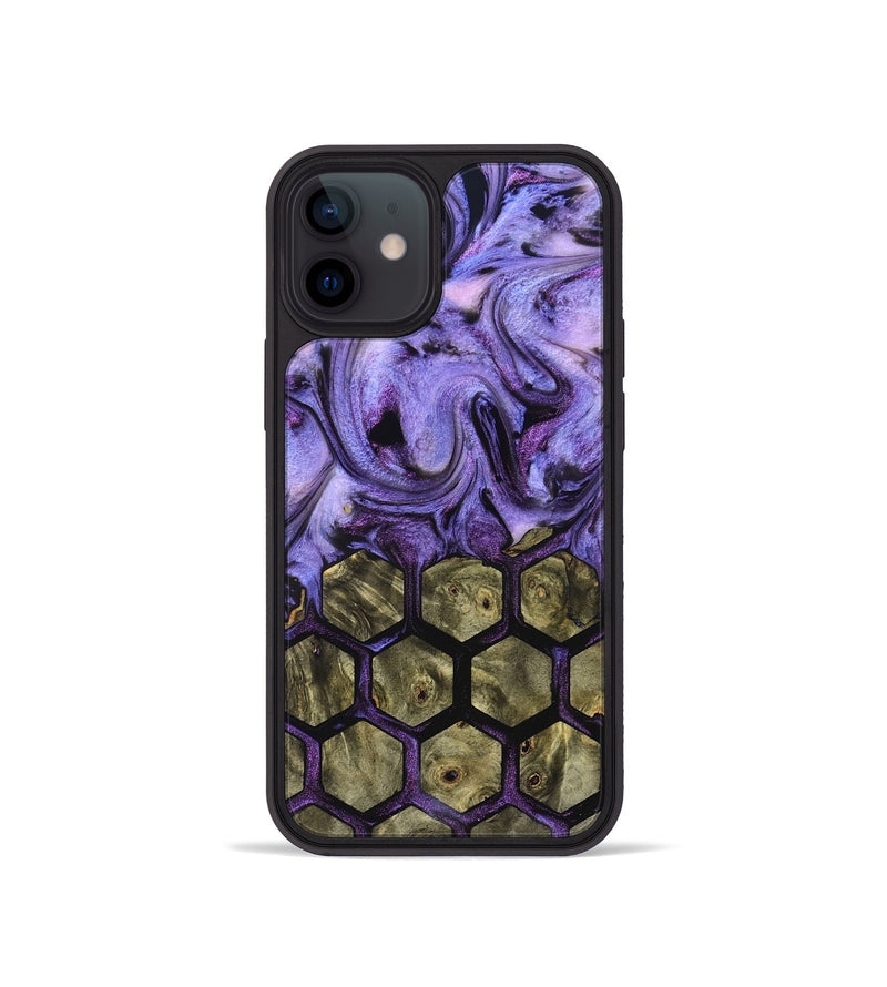 iPhone 12 mini Wood Phone Case - Octavia (Pattern, 827539)