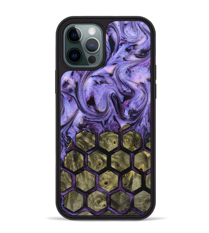 iPhone 12 Pro Max Wood Phone Case - Octavia (Pattern, 827539)