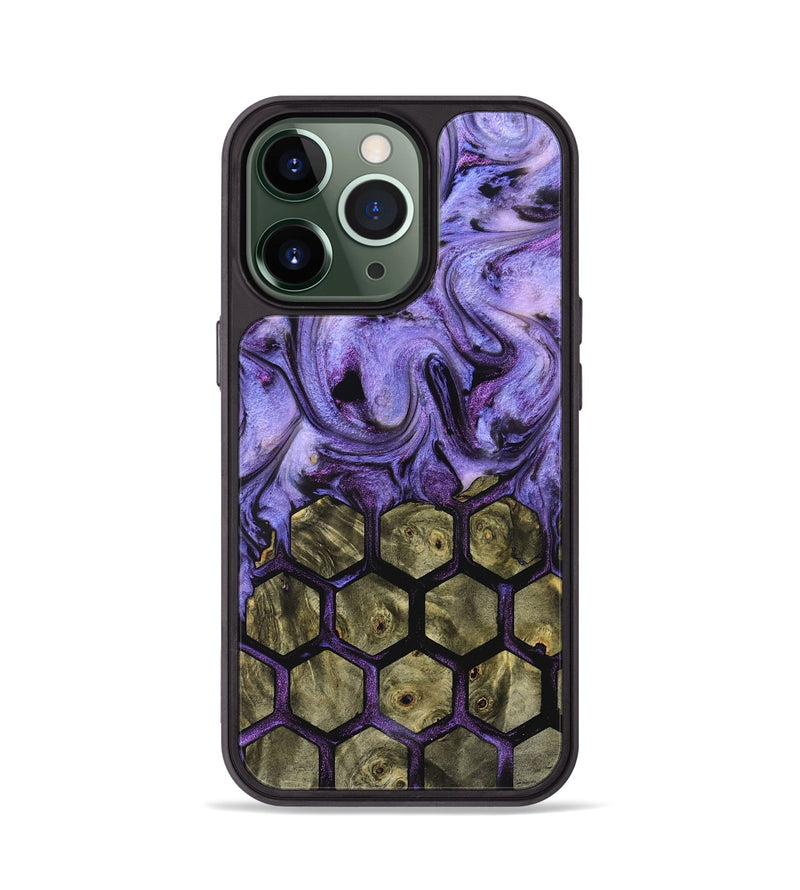 iPhone 13 Pro Wood Phone Case - Octavia (Pattern, 827539)