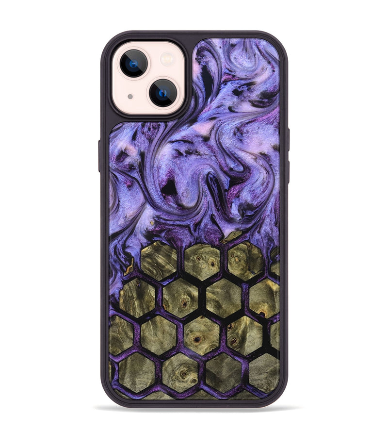 iPhone 14 Plus Wood Phone Case - Octavia (Pattern, 827539)