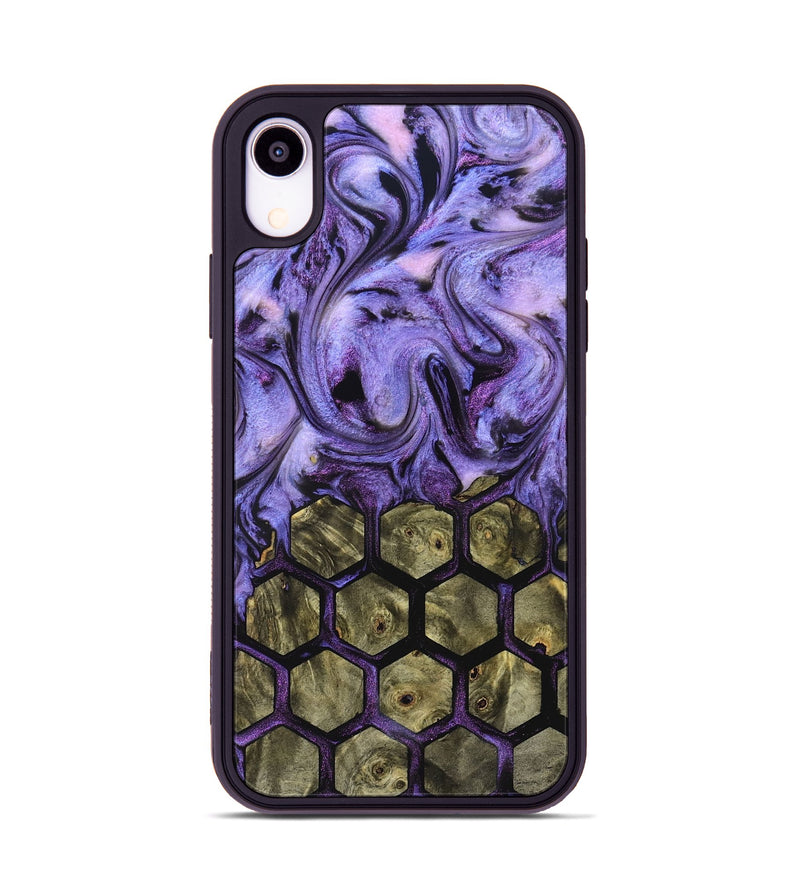 iPhone Xr Wood Phone Case - Octavia (Pattern, 827539)