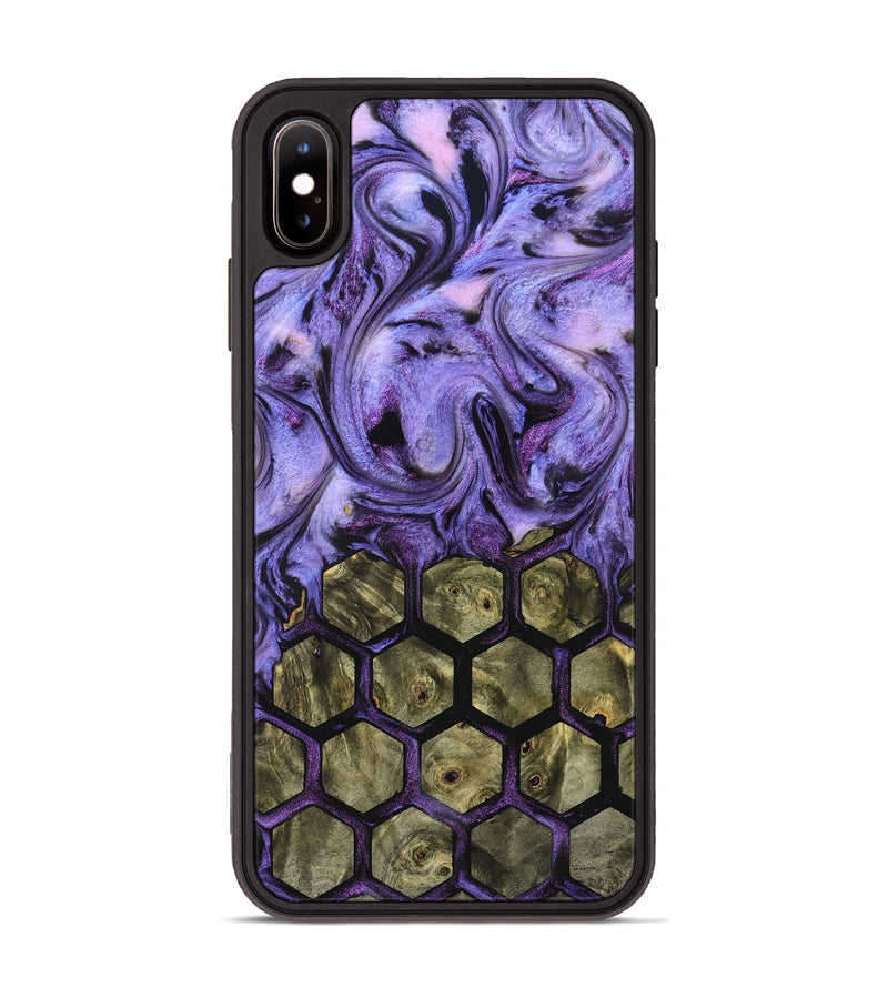 iPhone Xs Max Wood Phone Case - Octavia (Pattern, 827539)