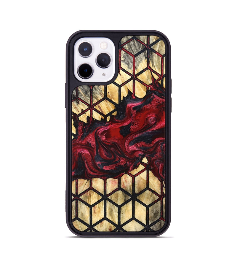 iPhone 11 Pro Wood Phone Case - Kaia (Pattern, 827540)
