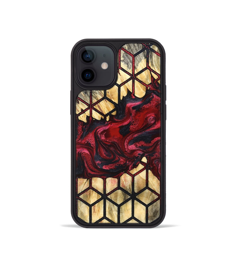 iPhone 12 mini Wood Phone Case - Kaia (Pattern, 827540)