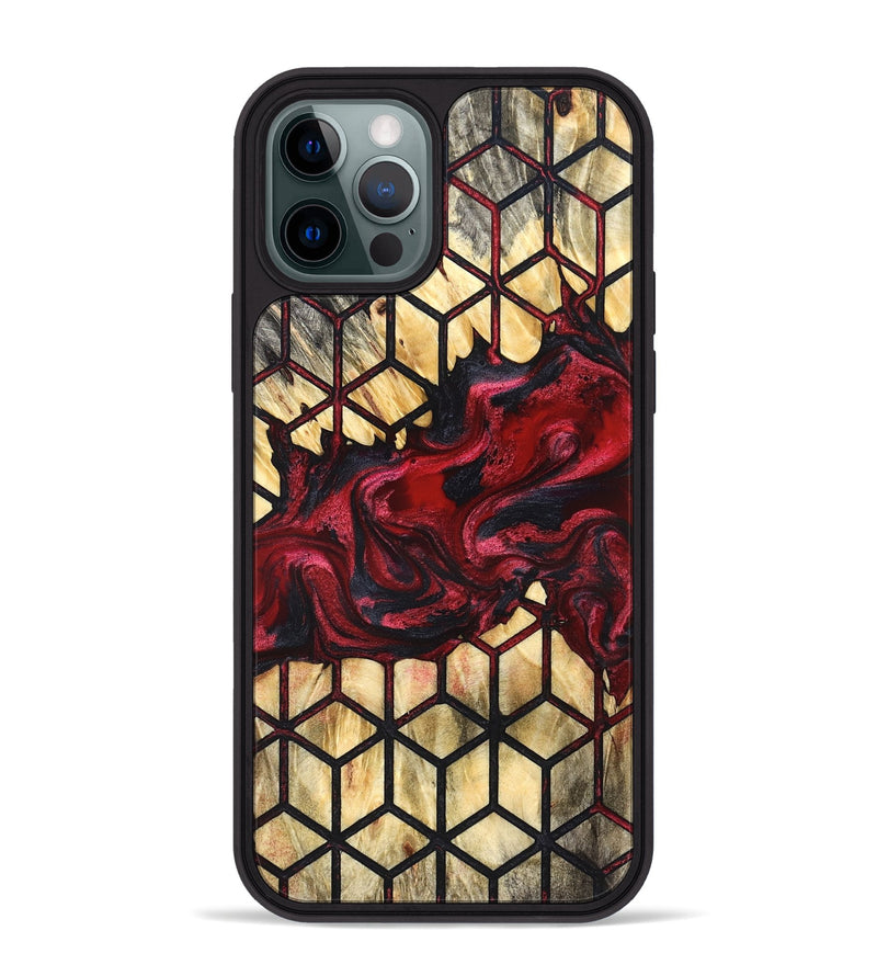 iPhone 12 Pro Max Wood Phone Case - Kaia (Pattern, 827540)