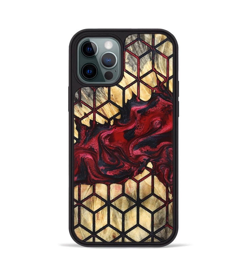 iPhone 12 Pro Wood Phone Case - Kaia (Pattern, 827540)