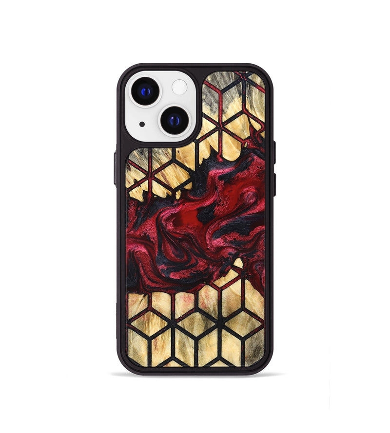iPhone 13 mini Wood Phone Case - Kaia (Pattern, 827540)