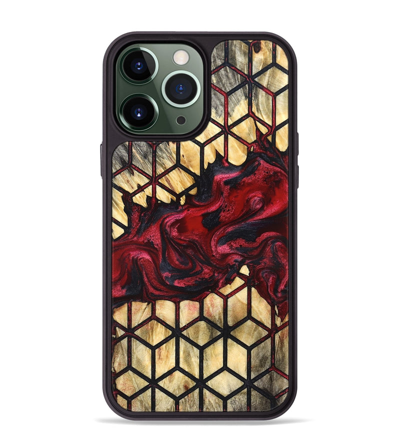 iPhone 13 Pro Max Wood Phone Case - Kaia (Pattern, 827540)