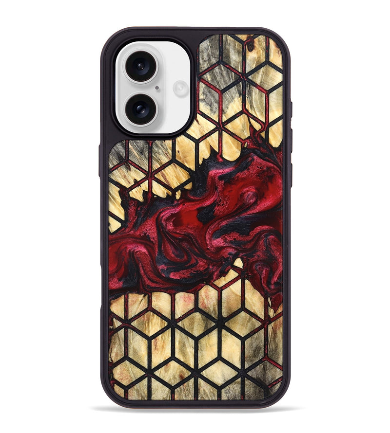 iPhone 16 Plus Wood Phone Case - Kaia (Pattern, 827540)