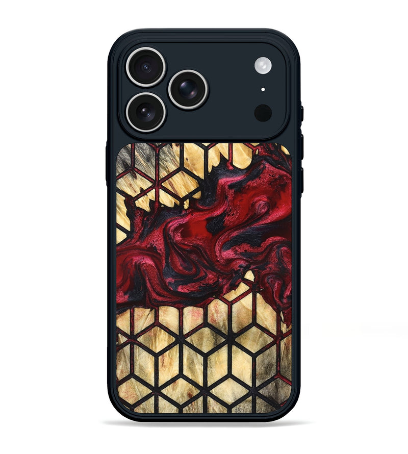 iPhone 17 Pro Max Wood Phone Case - Kaia (Pattern, 827540)