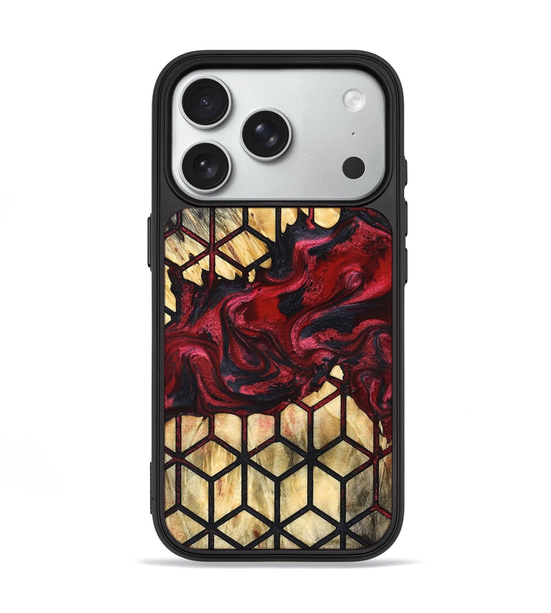 iPhone 18 Pro Wood Phone Case - Kaia (Pattern, 827540)