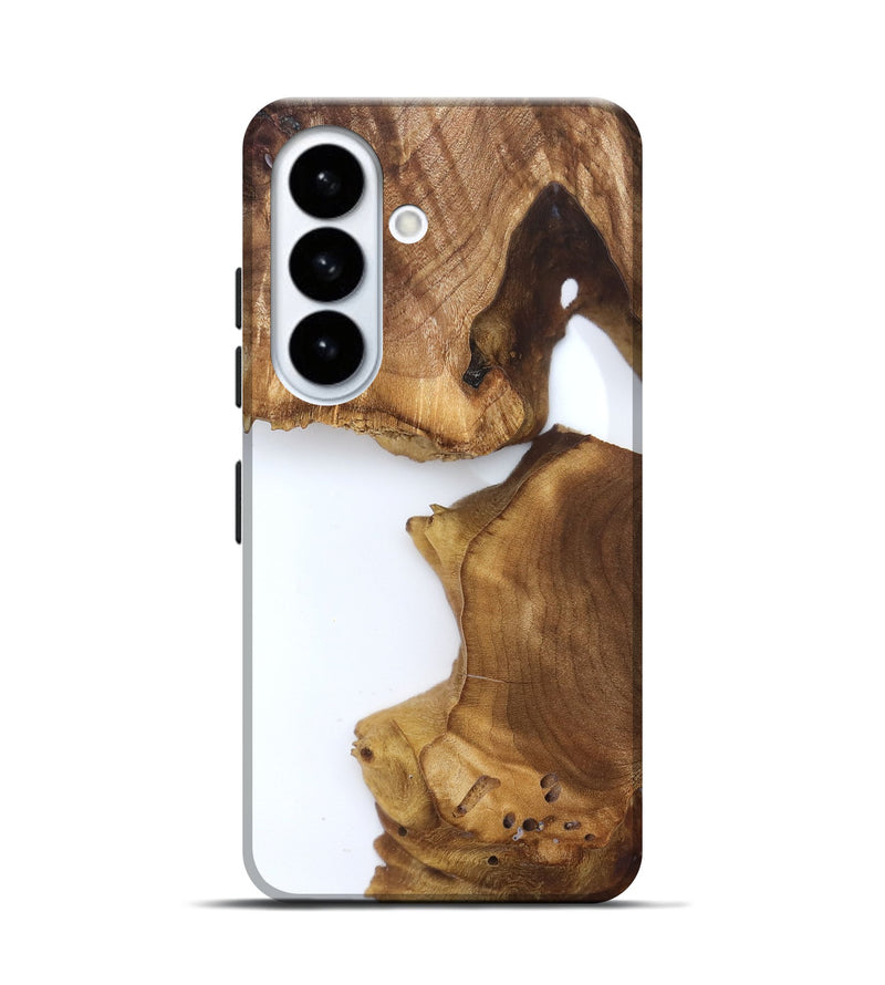 Galaxy S26 Wood Live Edge Phone Case - Kaysen (Clear, 827542)