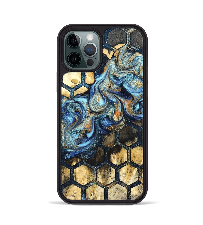 iPhone 12 Pro Wood Phone Case - Earlene (Pattern, 827543)