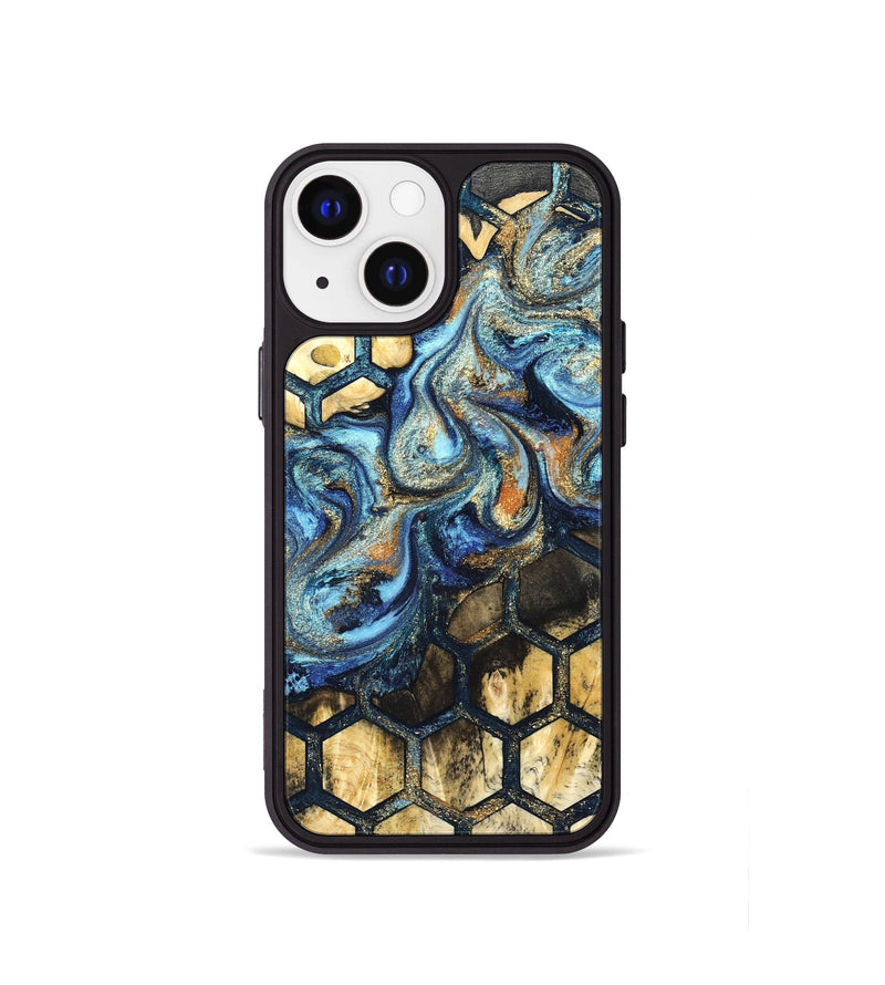 iPhone 13 mini Wood Phone Case - Earlene (Pattern, 827543)