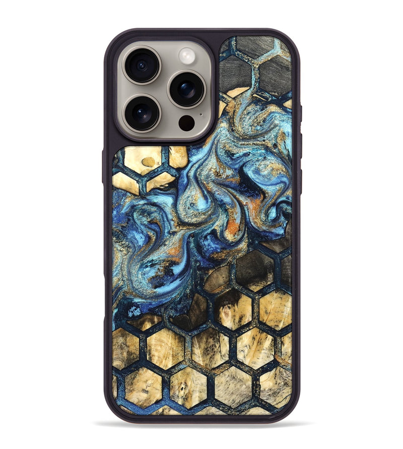 iPhone 16 Pro Max Wood Phone Case - Earlene (Pattern, 827543)