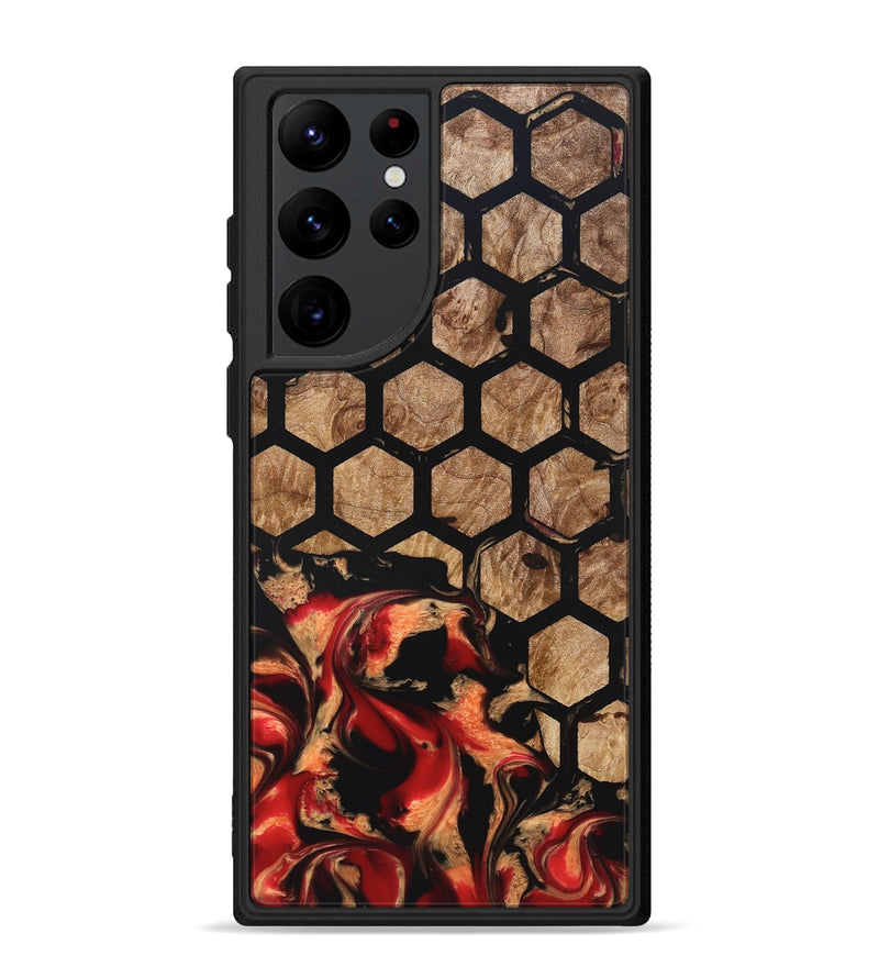 Galaxy S22 Ultra Wood Phone Case - Goldie (Pattern, 827544)