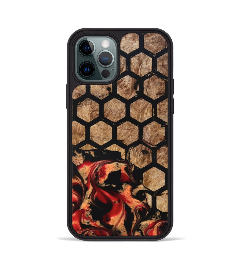 iPhone 12 Pro Wood Phone Case - Goldie (Pattern, 827544)
