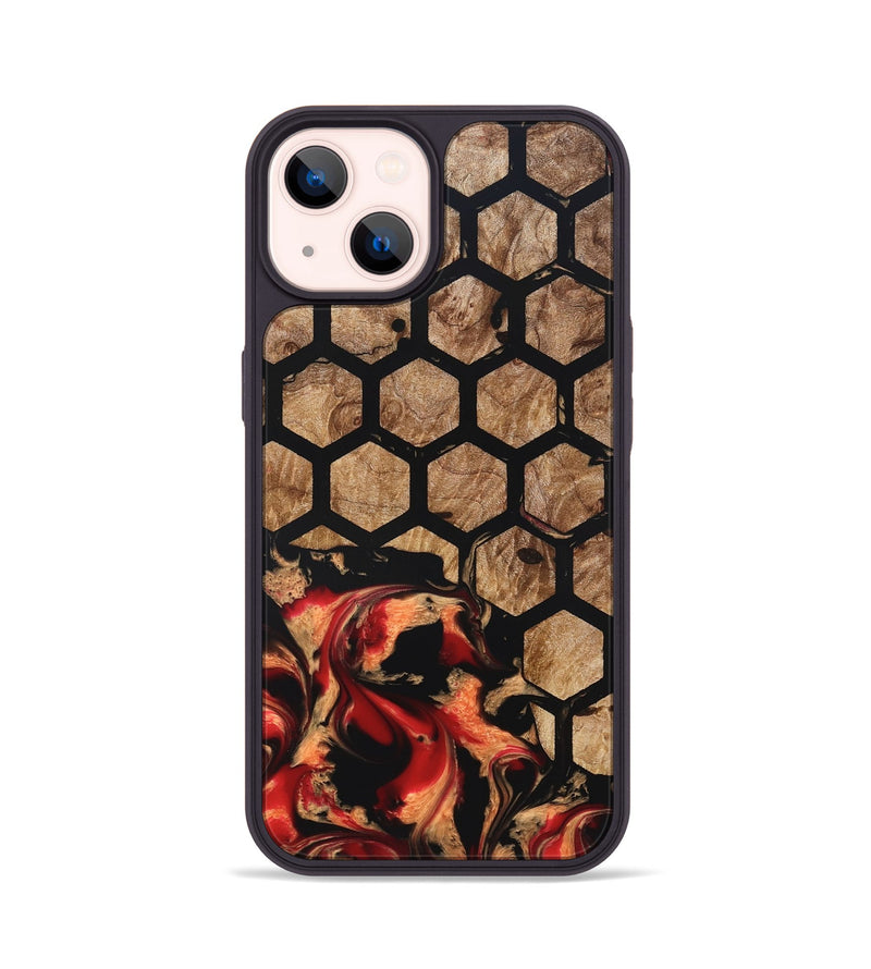 iPhone 14 Wood Phone Case - Goldie (Pattern, 827544)