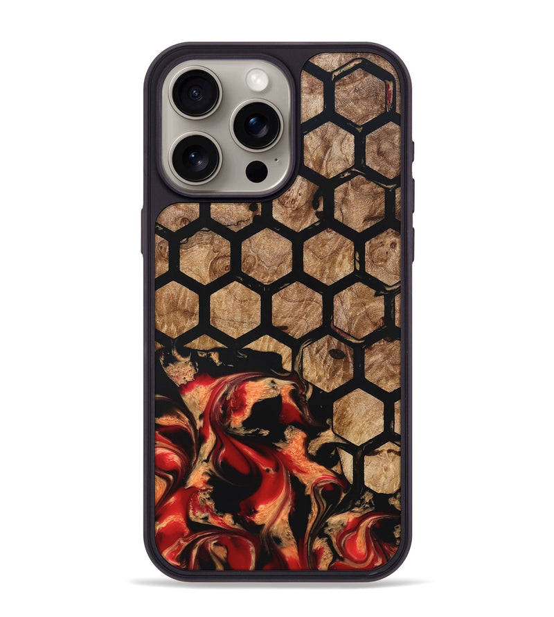 iPhone 15 Pro Max Wood Phone Case - Goldie (Pattern, 827544)
