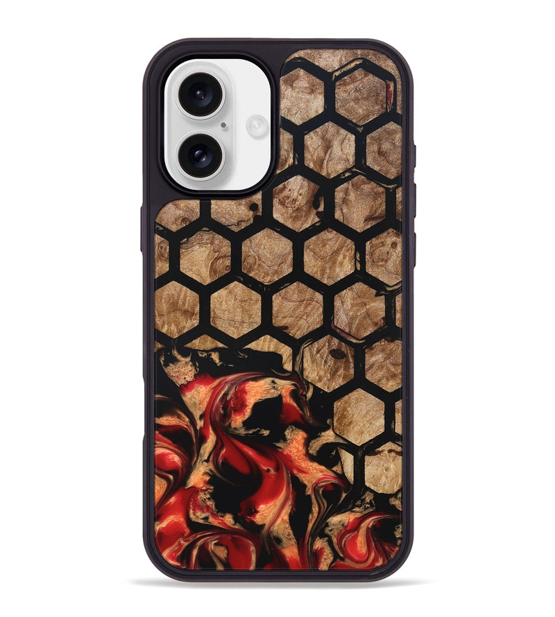 iPhone 16 Plus Wood Phone Case - Goldie (Pattern, 827544)