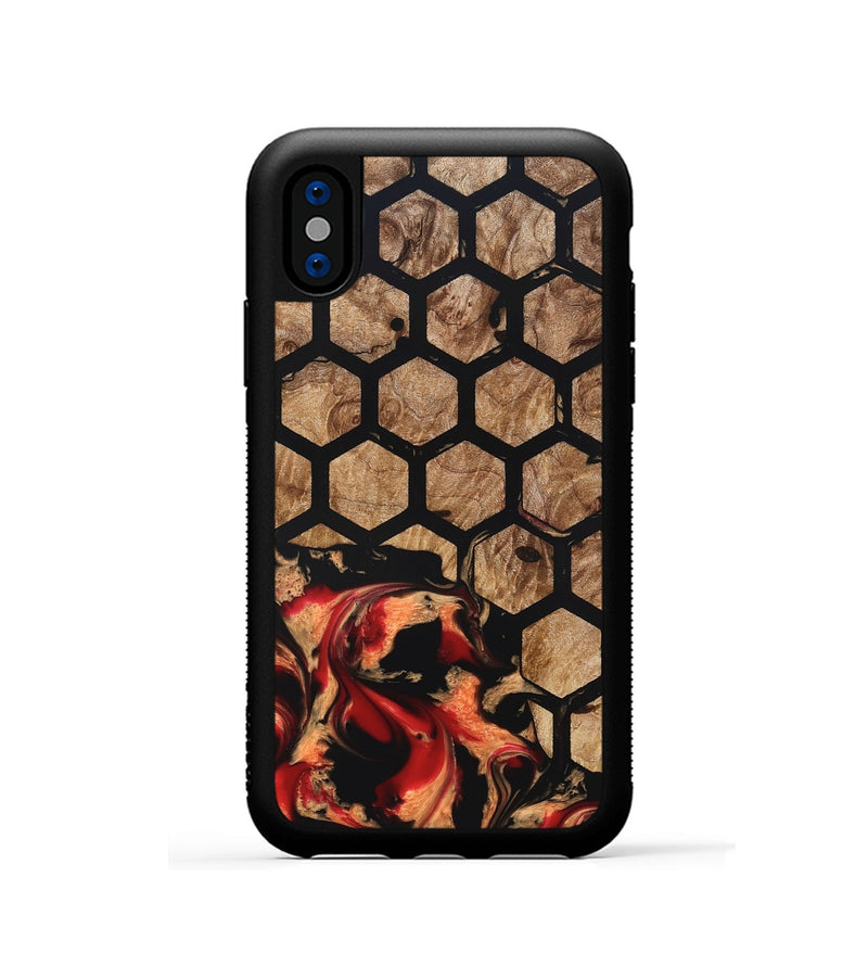 iPhone Xs Wood Phone Case - Goldie (Pattern, 827544)