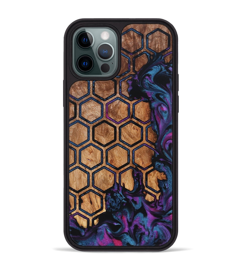 iPhone 12 Pro Max Wood Phone Case - Leone (Pattern, 827545)