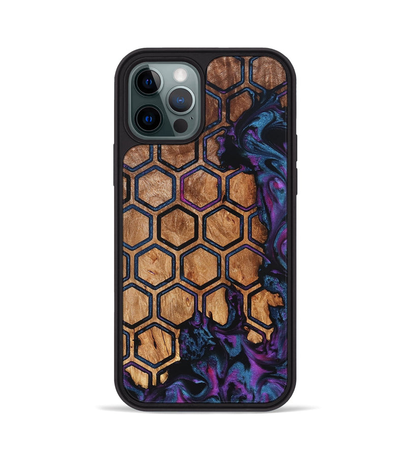 iPhone 12 Pro Wood Phone Case - Leone (Pattern, 827545)