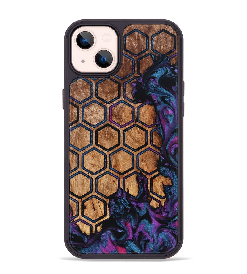 iPhone 14 Plus Wood Phone Case - Leone (Pattern, 827545)