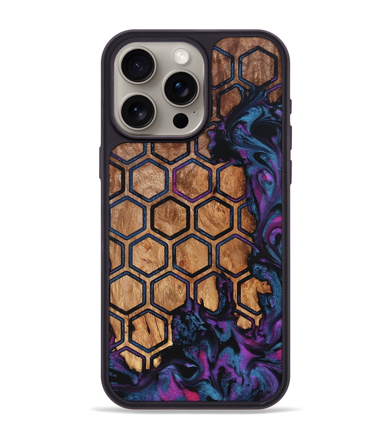 iPhone 15 Pro Max Wood Phone Case - Leone (Pattern, 827545)