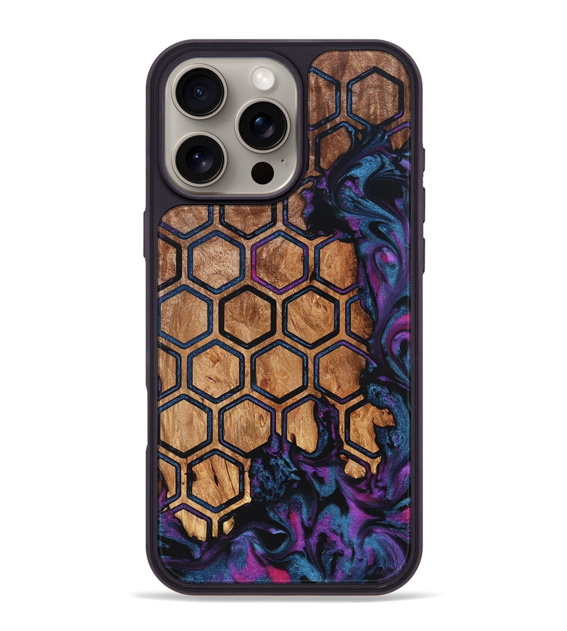 iPhone 16 Pro Max Wood Phone Case - Leone (Pattern, 827545)