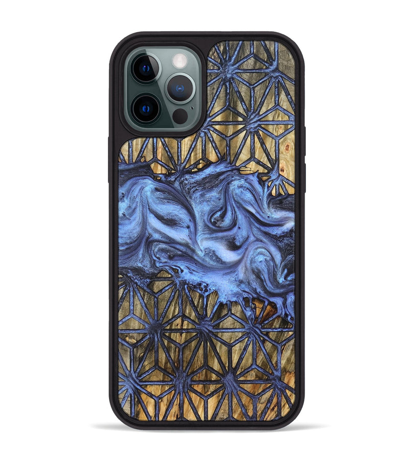 iPhone 12 Pro Max Wood Phone Case - Jovanni (Pattern, 827547)