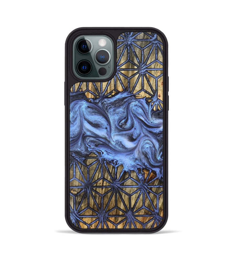 iPhone 12 Pro Wood Phone Case - Jovanni (Pattern, 827547)