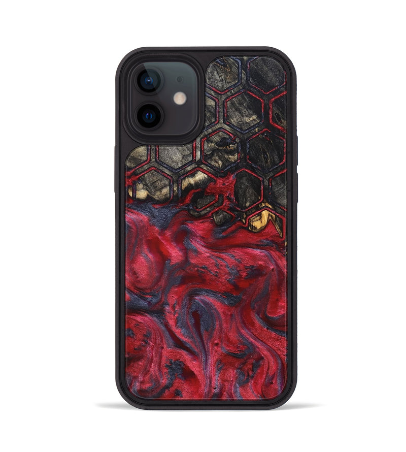 iPhone 12 Wood Phone Case - Robbin (Pattern, 827548)