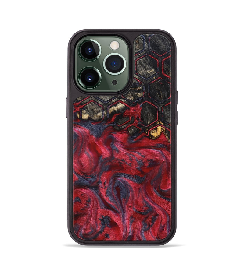 iPhone 13 Pro Wood Phone Case - Robbin (Pattern, 827548)