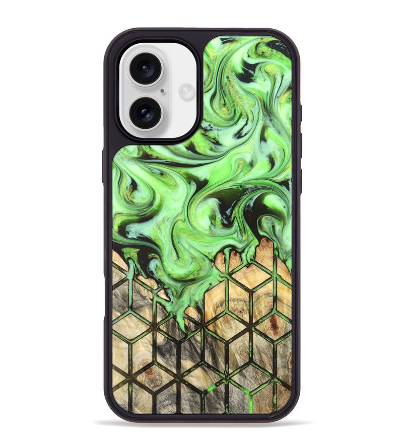 iPhone 16 Plus Wood Phone Case - Gideon (Pattern, 827549)