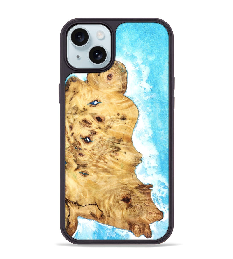 iPhone 15 Plus Wood Phone Case - Halle (Coastal, 827551)