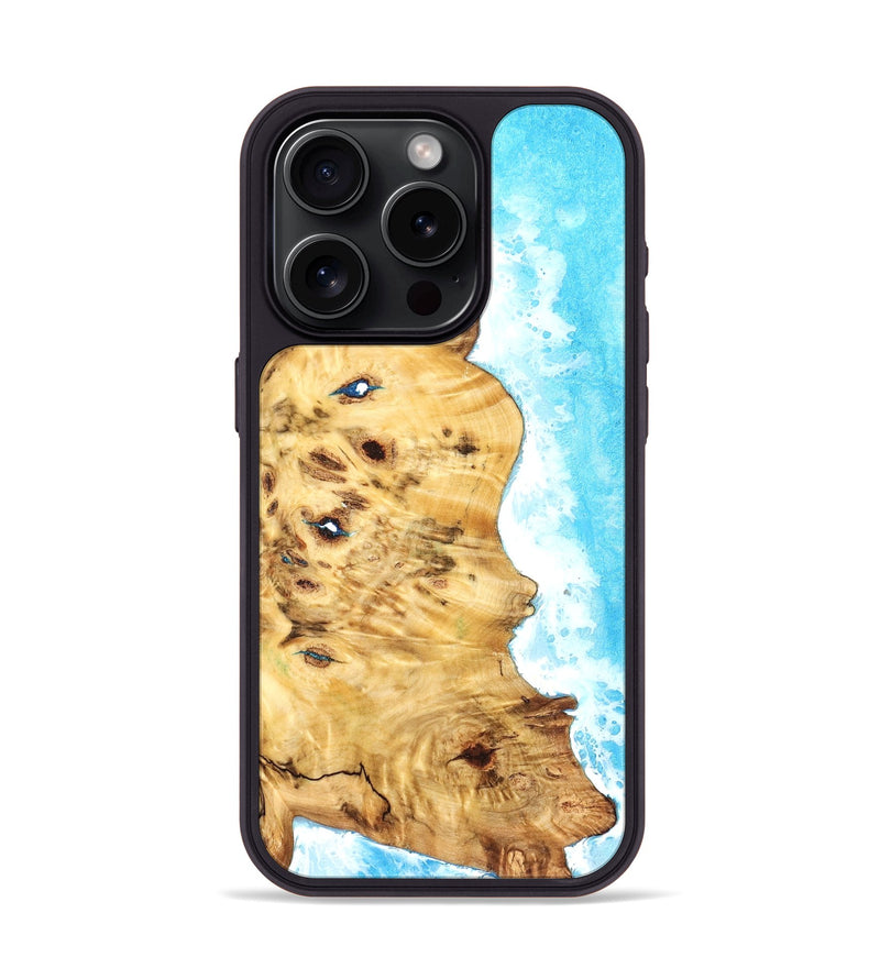 iPhone 15 Pro Wood Phone Case - Halle (Coastal, 827551)