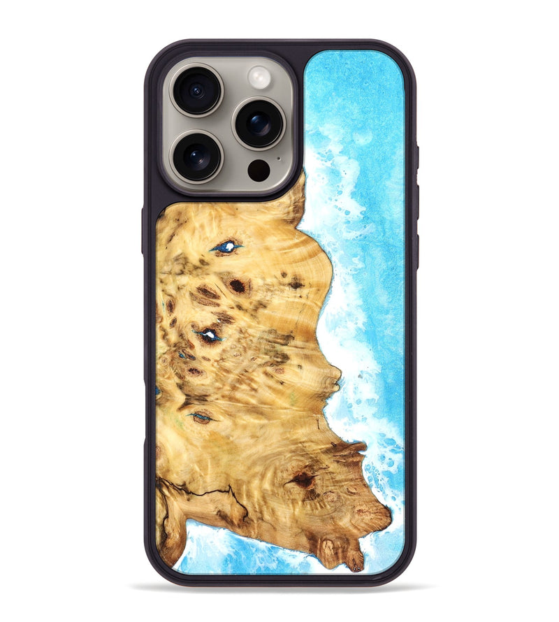 iPhone 16 Pro Max Wood Phone Case - Halle (Coastal, 827551)