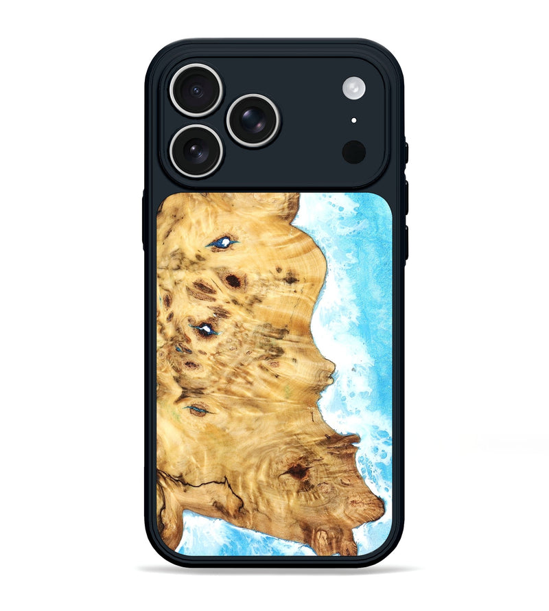 iPhone 17 Pro Max Wood Phone Case - Halle (Coastal, 827551)